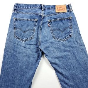 Levi's 505 Straight Leg Jeans Size 33x31